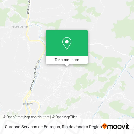Cardoso Serviços de Entregas map