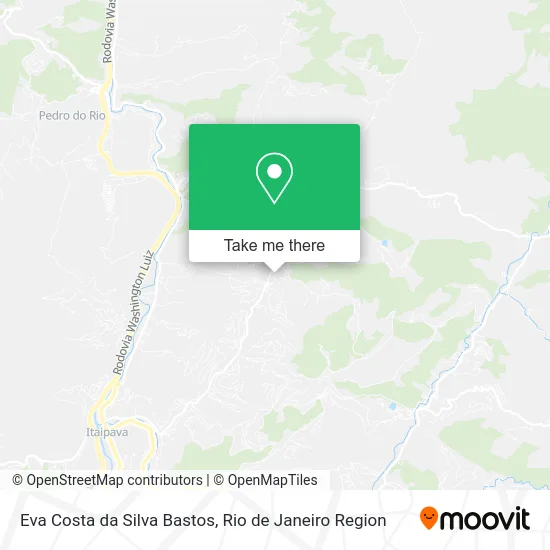 Eva Costa da Silva Bastos map