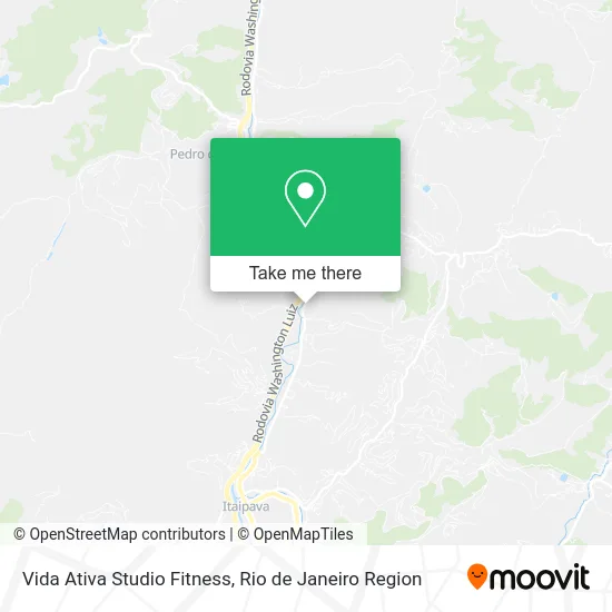 Vida Ativa Studio Fitness map