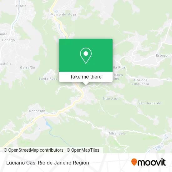 Luciano Gás map