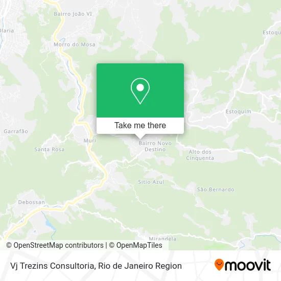 Vj Trezins Consultoria map