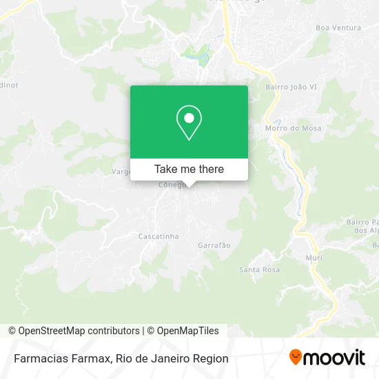 Farmacias Farmax map