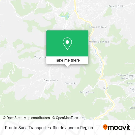 Pronto Suca Transportes map