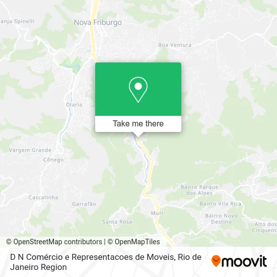 D N Comércio e Representacoes de Moveis map