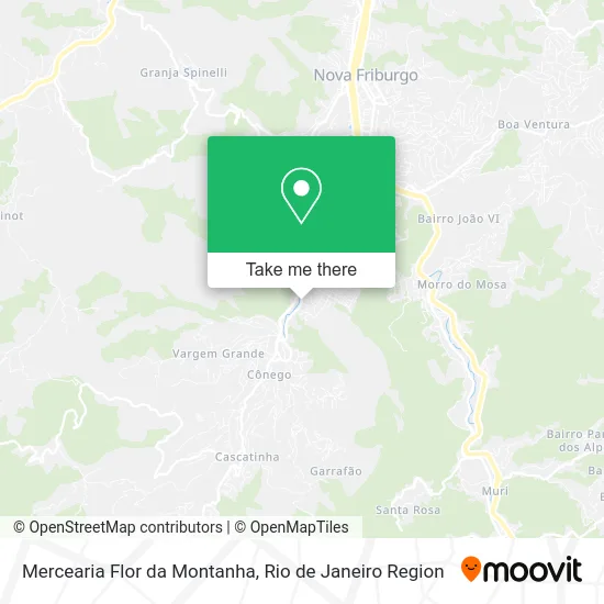 Mercearia Flor da Montanha map