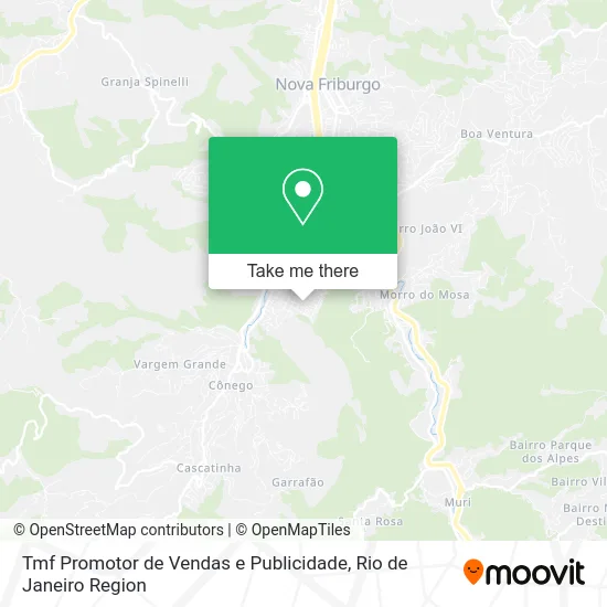 Tmf Promotor de Vendas e Publicidade map