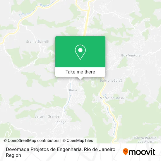 Devemada Projetos de Engenharia map