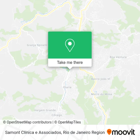 Samont Clínica e Associados map