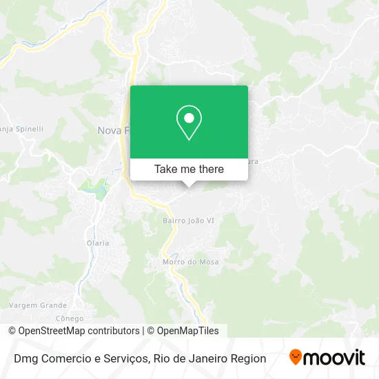 Dmg Comercio e Serviços map