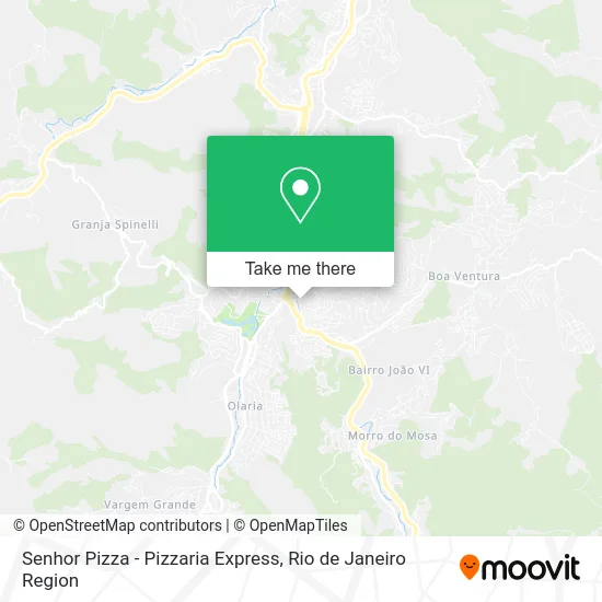 Senhor Pizza - Pizzaria Express map