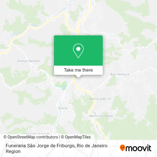 Funeraria São Jorge de Friburgo map