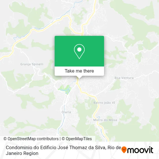 Condominio do Edificio José Thomaz da Silva map