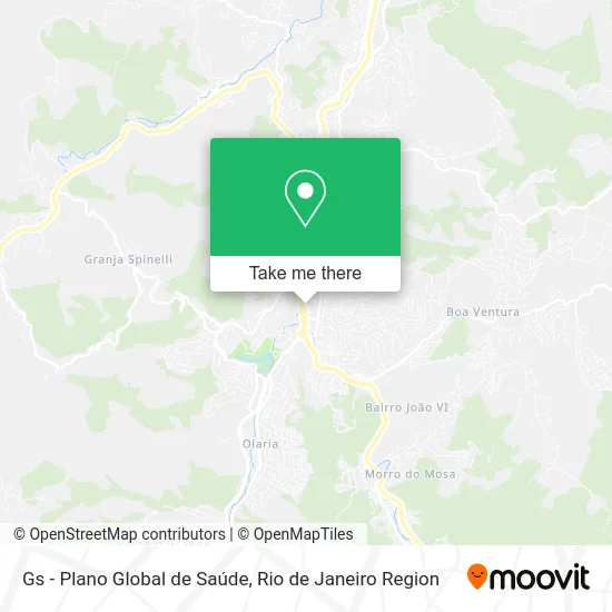 Gs - Plano Global de Saúde map