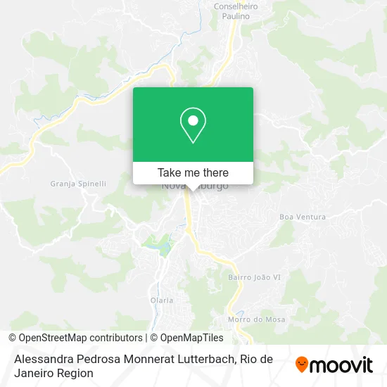 Alessandra Pedrosa Monnerat Lutterbach map