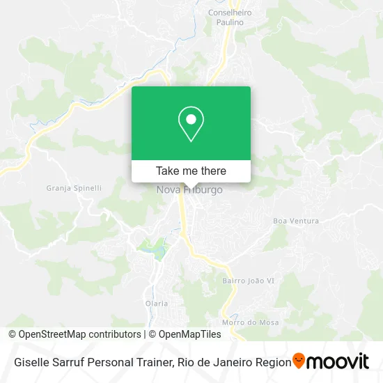 Giselle Sarruf Personal Trainer map