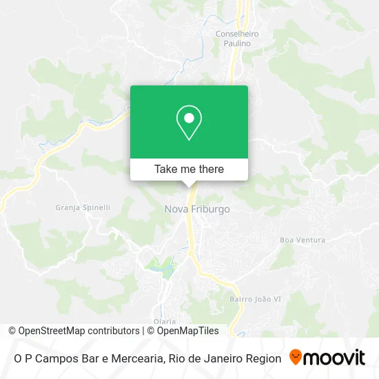 O P Campos Bar e Mercearia map