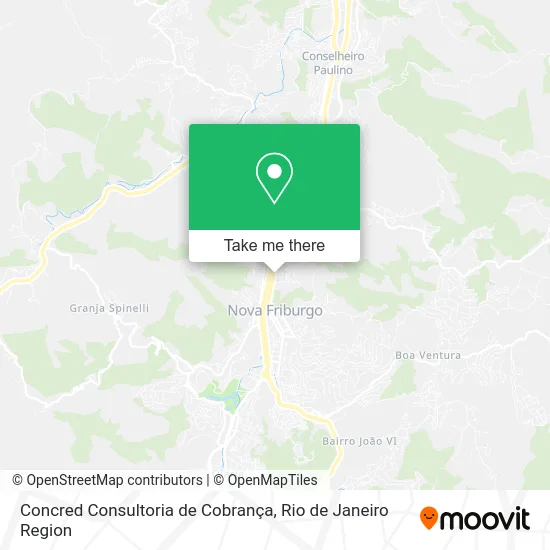 Concred Consultoria de Cobrança map