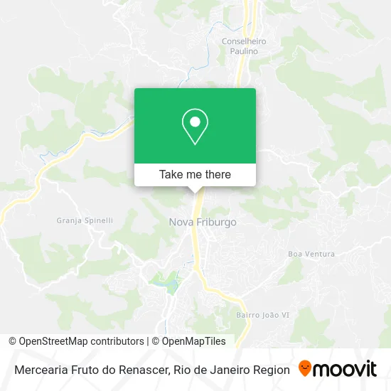 Mercearia Fruto do Renascer map