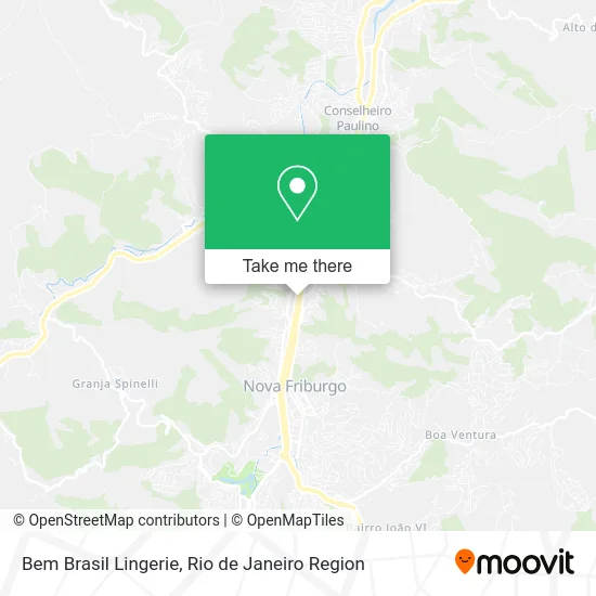 Bem Brasil Lingerie map