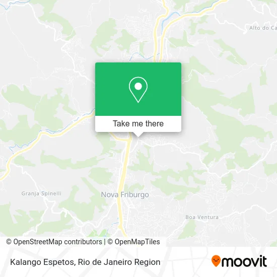 Kalango Espetos map