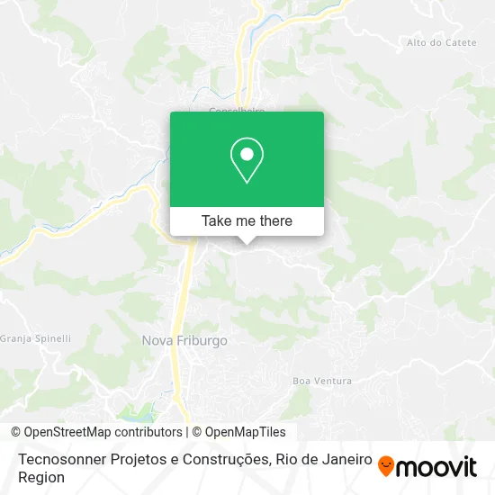 Tecnosonner Projetos e Construções map