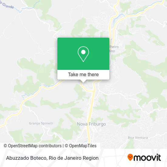Abuzzado Boteco map