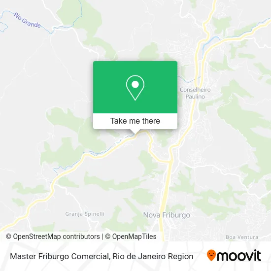 Master Friburgo Comercial map