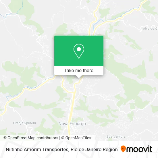 Niltinho Amorim Transportes map