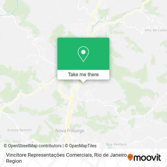 Vincitore Representações Comerciais map