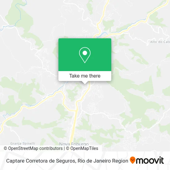 Captare Corretora de Seguros map