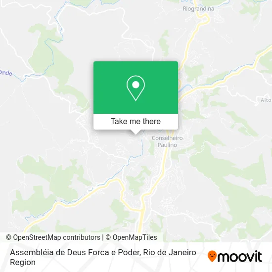 Assembléia de Deus Forca e Poder map
