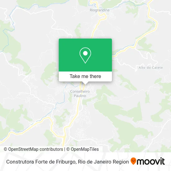 Construtora Forte de Friburgo map