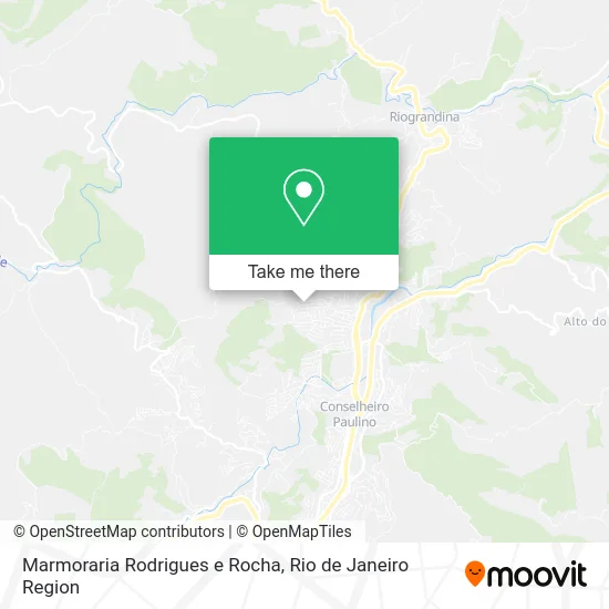 Marmoraria Rodrigues e Rocha map