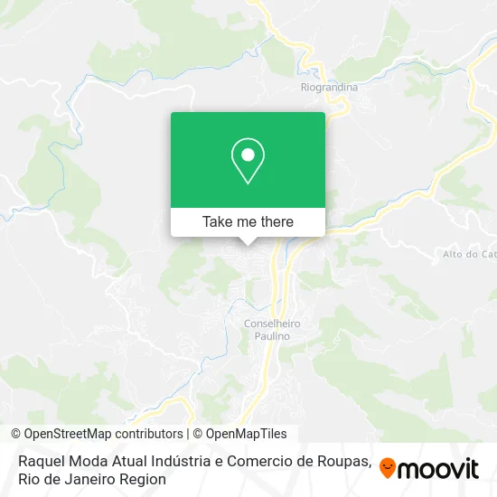 Raquel Moda Atual Indústria e Comercio de Roupas map