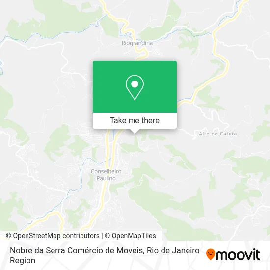 Nobre da Serra Comércio de Moveis map