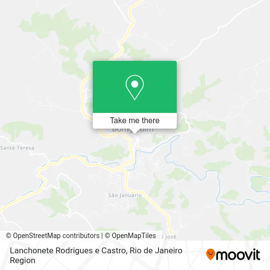 Lanchonete Rodrigues e Castro map