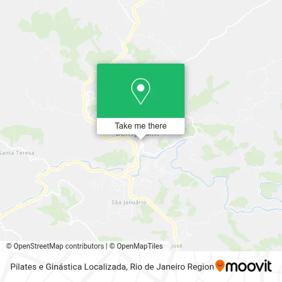 Pilates e Ginástica Localizada map