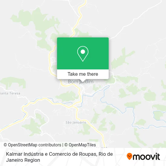 Kalmar Indústria e Comercio de Roupas map