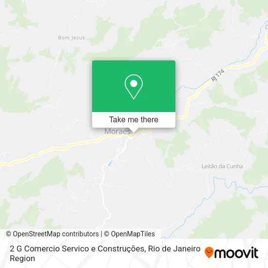2 G Comercio Servico e Construções map