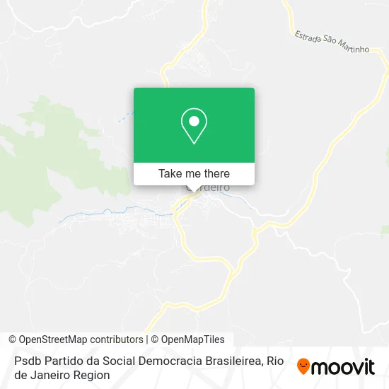Psdb Partido da Social Democracia Brasileirea map