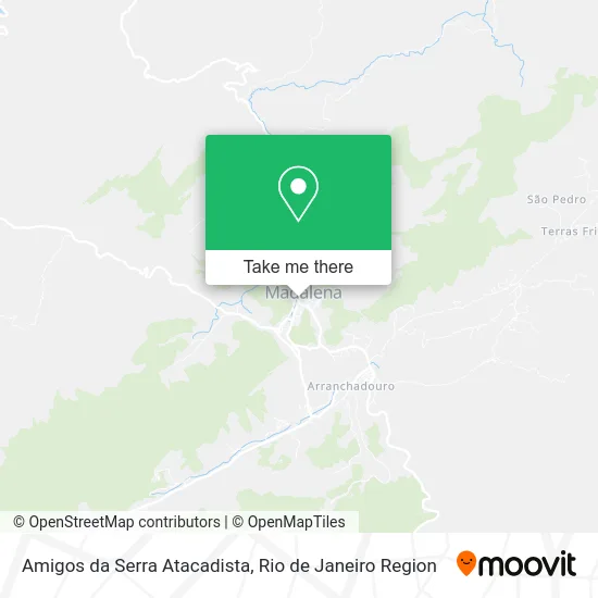 Amigos da Serra Atacadista map