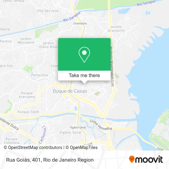Rua Goiás, 401 map