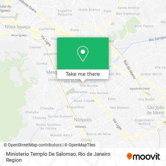 Ministerio Templo De Salomao map