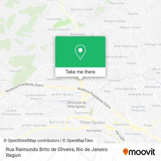 Rua Raimundo Brito de Oliveira map