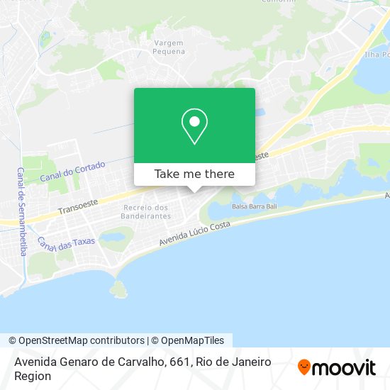 Avenida Genaro de Carvalho, 661 map