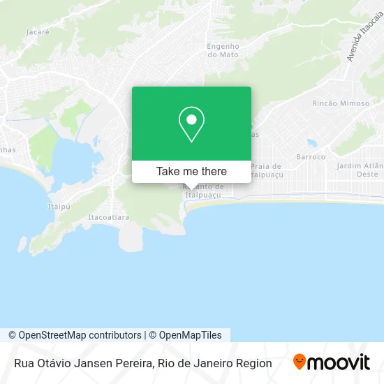 Rua Otávio Jansen Pereira map