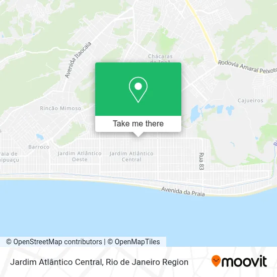 Jardim Atlântico Central map