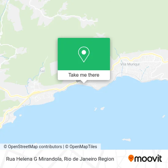 Rua Helena G Mirandola map