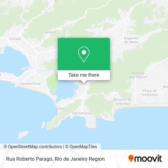 Rua Roberto Paragó map