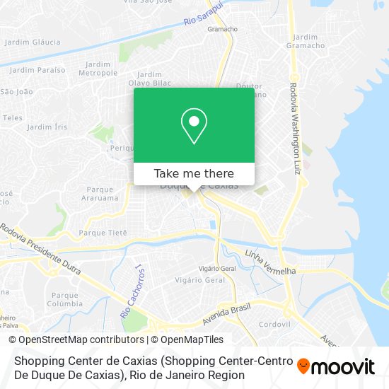 Shopping Center de Caxias (Shopping Center-Centro De Duque De Caxias) map